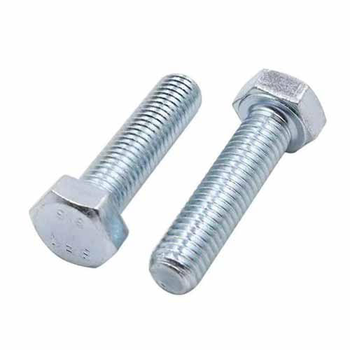 Hex Bolt Grade 4.8 Zinc Plated Carbon Steel DIN933/931hex Bolts