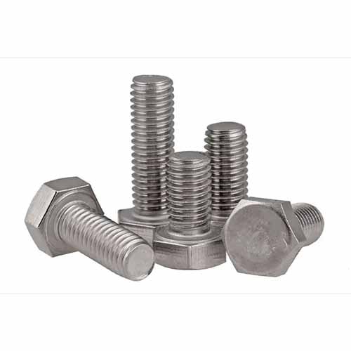 Hex head stainless steel screw bolt and nut strength