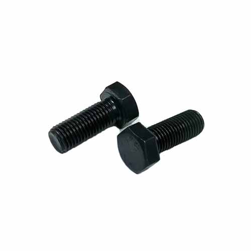 Full Thread Outer Hex Bolts Carbon Steel Bolt Black Oxide Flat Head Hex Bolts