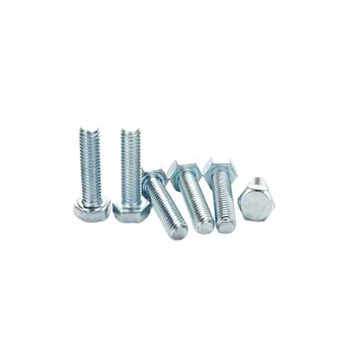 Hot Dip Galvanized Steel Hexagon Head Bolts Screws & Nails-DIN Standard Plain Finish Hex Bolt